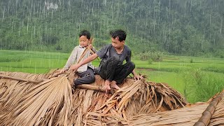 Download Lagu In the heavy rain, two orphan boys rebuild the ruined roof/Ly Nam Duong MP3 Download Lagu In the heavy rain, two orphan boys rebuild the ruined roof/Ly Nam Duong MP3