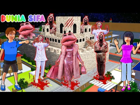 Yuta Mio Buat Benteng Raksasa Paling Aman Dari ZUPA LUPA, SUSTER, POCONG BERDARAH Di Kota Sakura😱