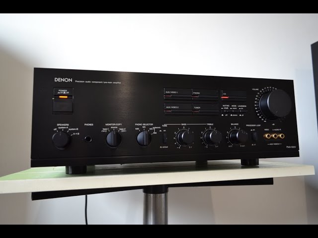 #hifiaudio  DENON PMA-900V stereo Pre-Main Amplifier class=