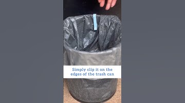 Garbage Bag Clips - Life Hack| Check out - www.propshop24.com 🇮🇳 #hacks #dustbin #cleaning #shorts