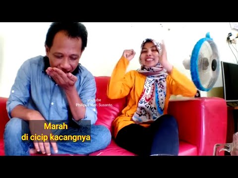 Rebutan Kacang atom mlempem lucu || hipnotis