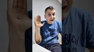 Teleporting Coin Trick! 😱 (Magic Tutorial)How to Make a Coin ✨Avcumun İçinden Işınlanan Bozuk Para!