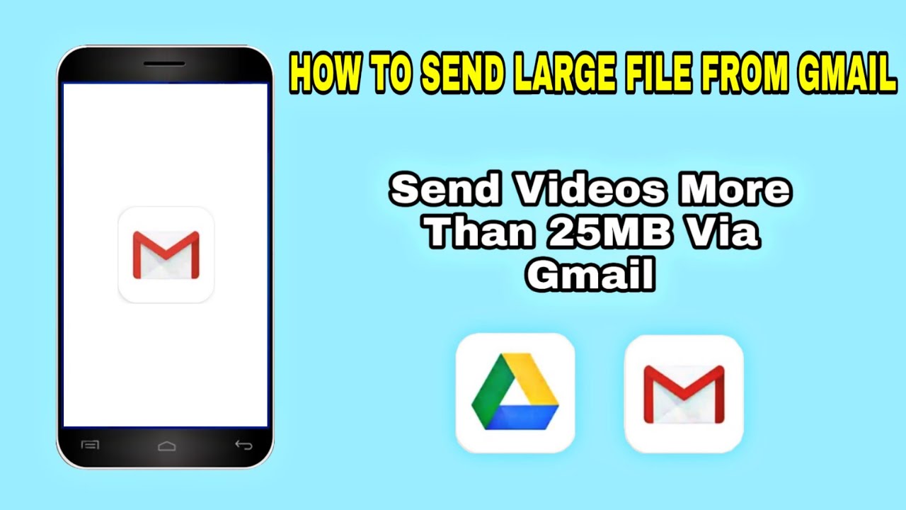 How to send long video on gmailHow to send large file