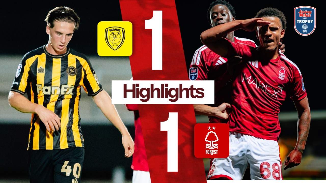 Penalty Shootout Win! 🎯 | Burton Albion (3) 1-1 (4) Nottingham Forest | Jersey Mike's Trophy 🎬