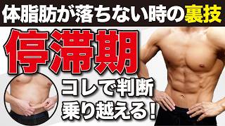 【ダイエット停滞】体脂肪が落ちない時の裏技はコレ！