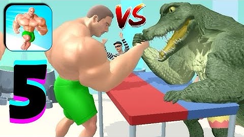 Muscle Rush Game All Levels Walkthrough Gameplay iOS,Android Update Max Level Videos Level 10-11