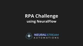 RPA Challenge | NeuralStream Automations