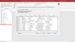 How to Link a Fixed width Text file to a Table in MS Access - Office 365