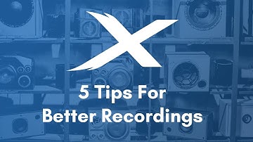 Mixcraft Quick Tip | 5 Easy Tips for Better Recordings