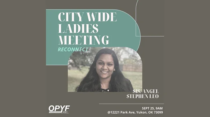 Saturday Evening Service With Sis. Angel Stephen L...