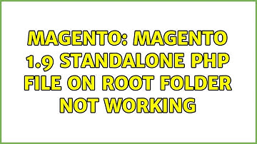 Magento: magento 1.9 Standalone php file on root folder not working