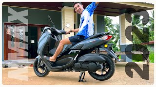 พรีวิวนิวยามาฮ่าเอ็นแม็กซ์2023 New Yamaha NMAX ตัวเริ่มต้นสีเทานมอย่างเท่อยากได้มาก555+