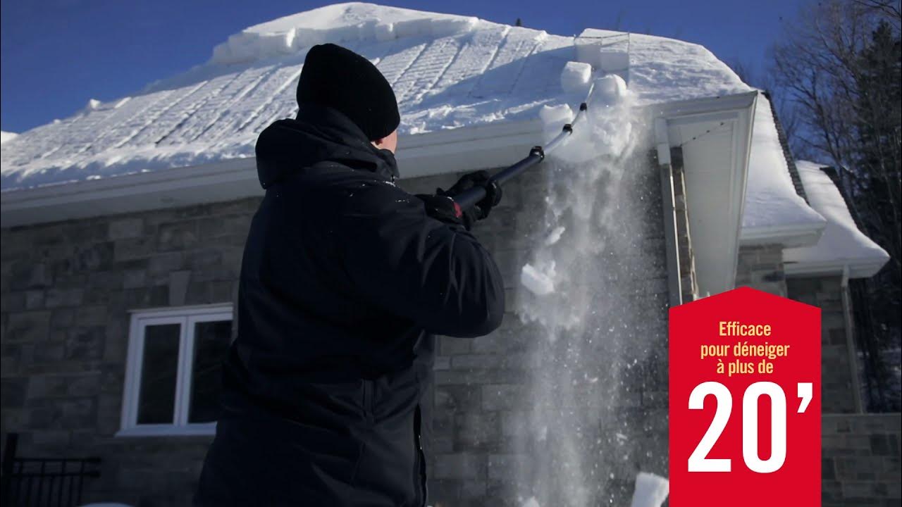 Grattes pour toiture Garant Une nouvelle gratte à neige utilisant la gravité; c’est facile Grattes pour toiture Garant Une nouvelle gratte à neige utilisant la gravité; c’est facile