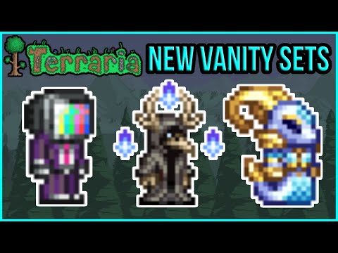 Terraria 1.4.1 - How To Get ALL New Vanity Sets (TV Head Outfit etc.)