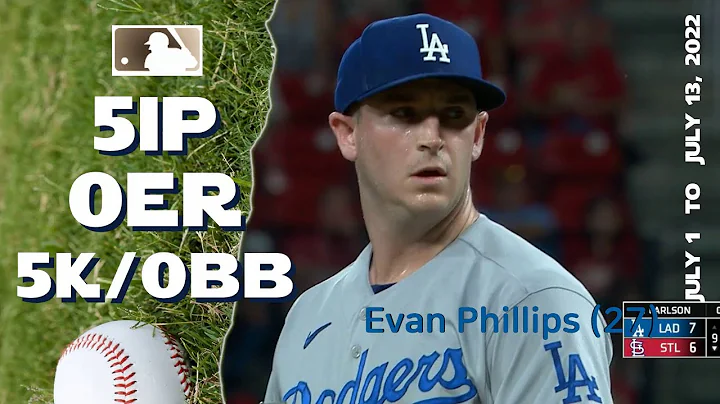 Evan Phillips | July 1 ~ 13, 2022 (6G) | MLB highl...