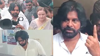 Pawan Kalyan & His Wife Casts Vote In Mangalagiri | AP Assembly Elections 2024 | IndiaGlitz Telugu