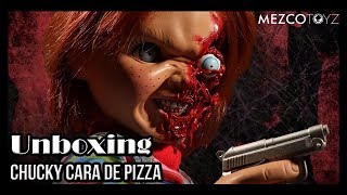 Mezco Toyz - Pizza Face Chucky Unboxing En Español