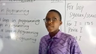 Basic 8 Micro Teaching on Loops In Programming