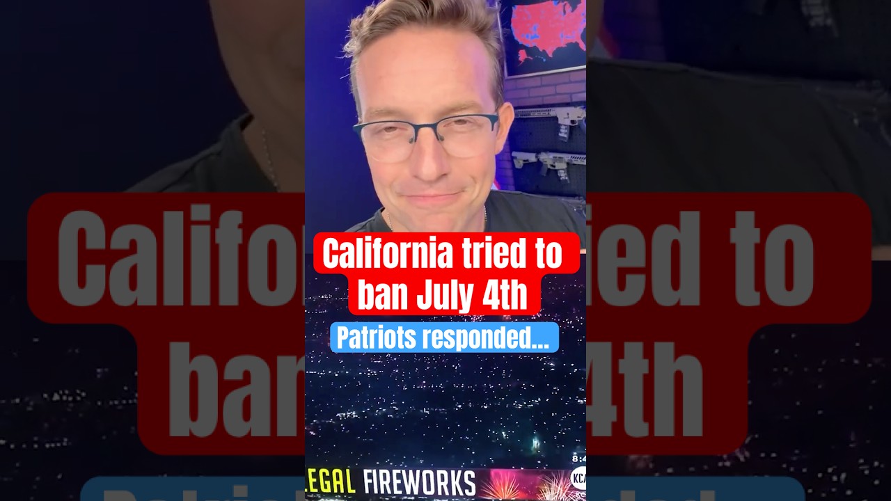 California Tried To Ban Fireworks — Then THIS Happened…🇺🇸🔥