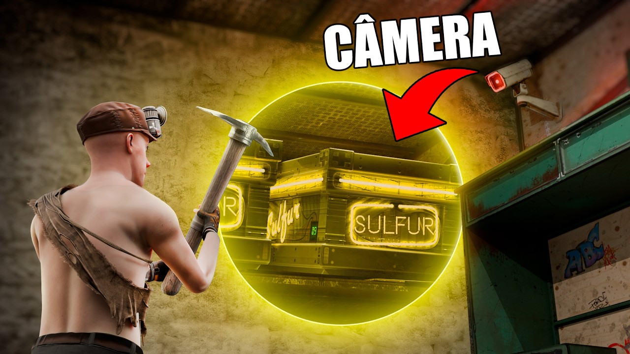 Instalei uma CÂMERA na BASE INIMIGA e descobri um LOOT SECRETO