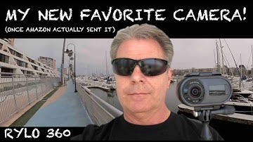 MY NEW FAVORITE CAMERA!  THE RYLO 360