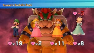 Mario Party 10 Bowser Party #311 Luigi, Peach, Daisy, Rosalina Chaos Castle Master Difficulty