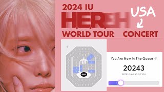 IU 2024 US TOUR 'HER' TICKET BUYING EXPERIENCE 🎟 | LOS ANGELES KIA FORUM and OAKLAND ARENA
