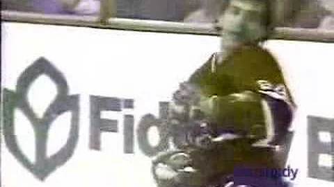 Ron Sutter levels Chelios 88-89 playoffs