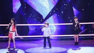 Vocea Romaniei Junior 2017 - Maia vs Ionut vs Esra (Tot Mai Sus)