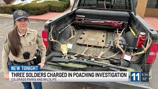 3 Fort Carson soldiers charged for poaching mule deer on military base and state land