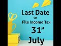 Income tax filing tips  due date  ca suresh s