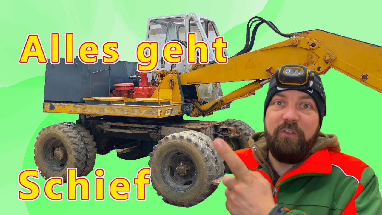 neues von der Bart Farm, Bagger, Hanomag, NVA
