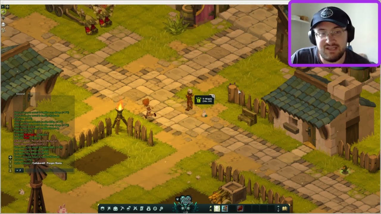 Wakfu 1er live! la classe Osamodas! Redif Twitch du 27/04/2022