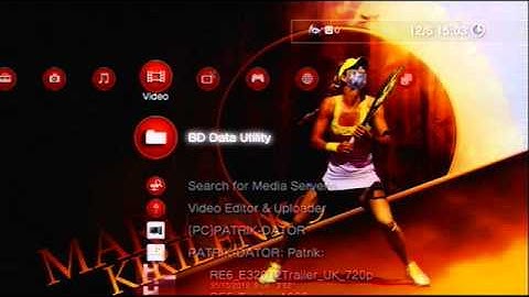 Maria Kirilenko - Dynamic PS3 Theme