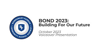 Bond Referendum 2023: Voiceover Presentation