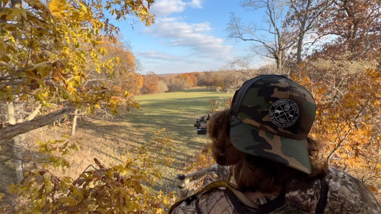 Crossbow Hunting The Whitetail Rut | GRUNTING & CHASING action # ...