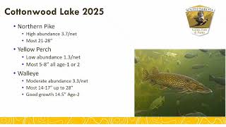 Northeast South Dakota Fisheries Meeting