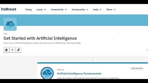 Generative AI basics : Understand the technology ecosystem of generative AI : Trailhead challenges