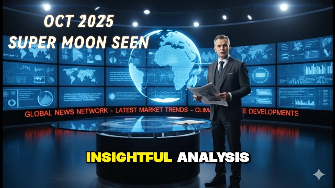 2025 Harvest Supermoon Explained: When, Where & How to See the Stunning Full Moon!”