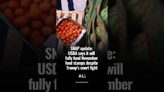 Judge orders Trump administration to fully fund food stamps in November