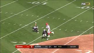 Browns vs raiders highlights 30/12/2018 mejores jugadas NFL