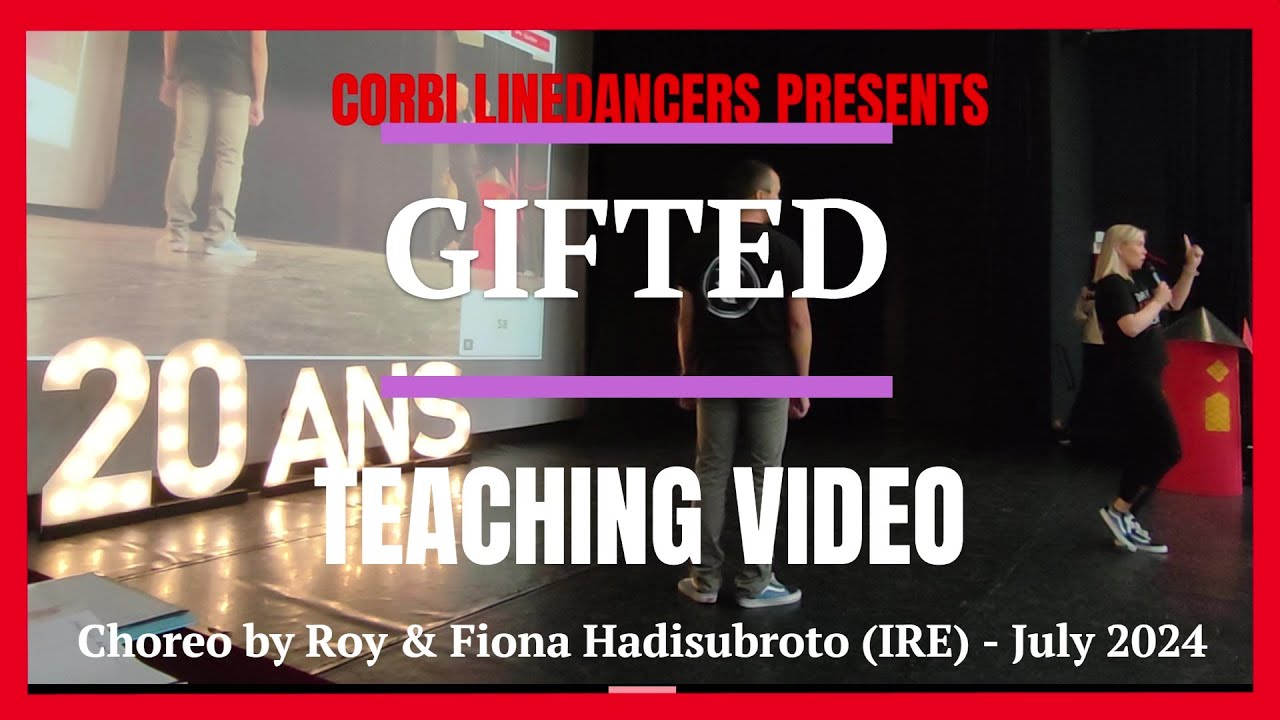 Gifted LINE DANCE (Teaching Video)