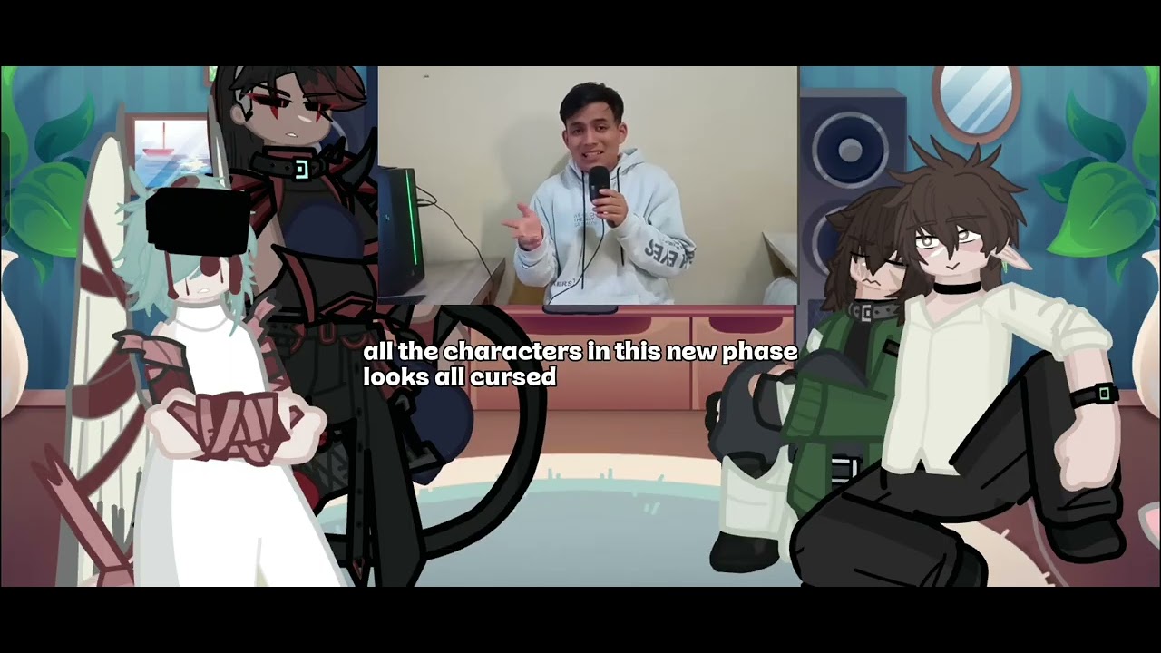 My OC'S react to their future as Gorillaz!★ | X2 | Part 2/? | #gorillaz #reaction