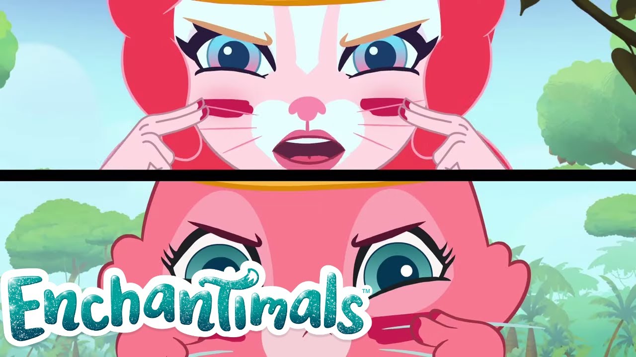 Diversão na selva com o coelho Bree!  💜 Enchantimals Português 💜