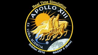 Orbiter 2016 | Apollo 13 Real Time Simulation (NASSP 8) | Part 4/13 (Flight Day 2 to Flight day 3)
