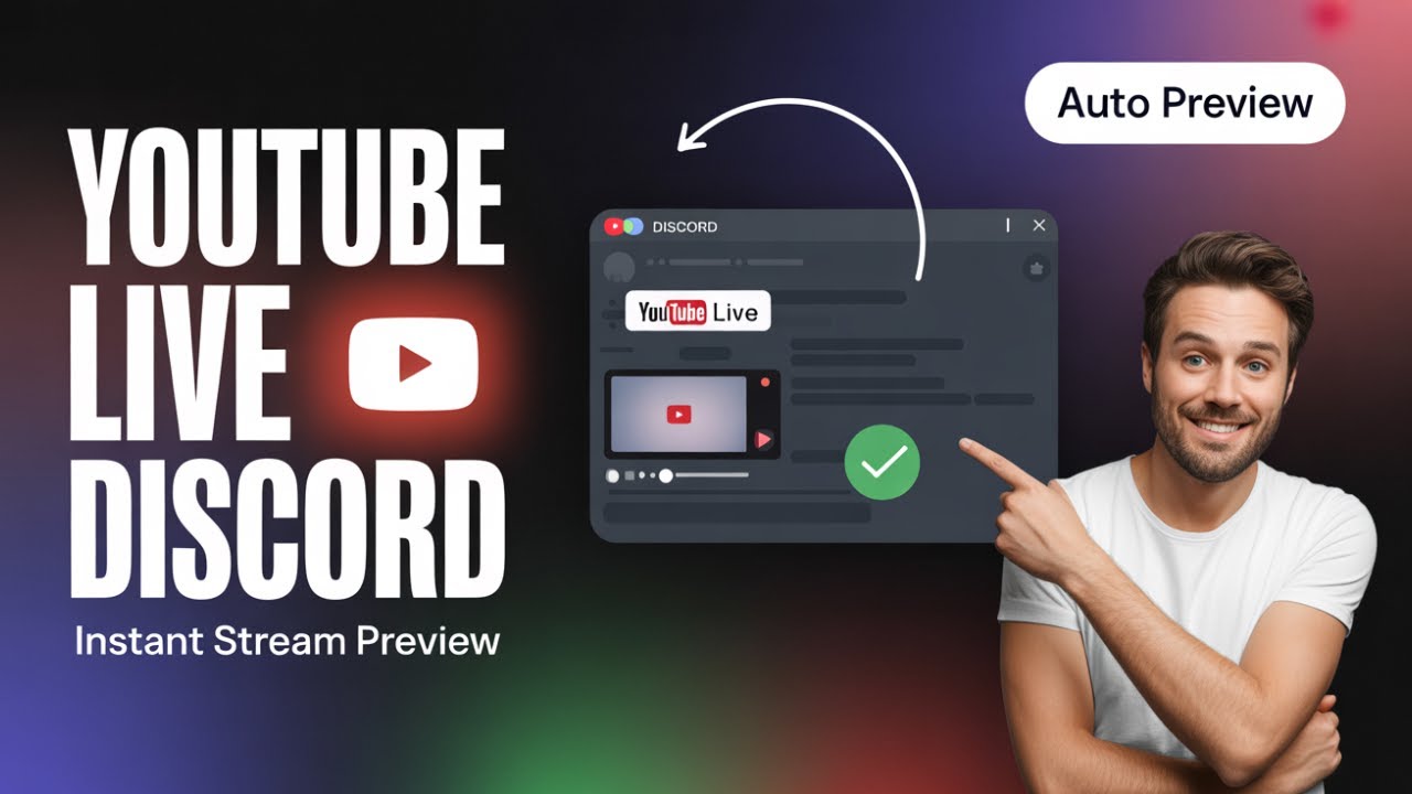 How to Add YouTube Live Stream on Discord Channel