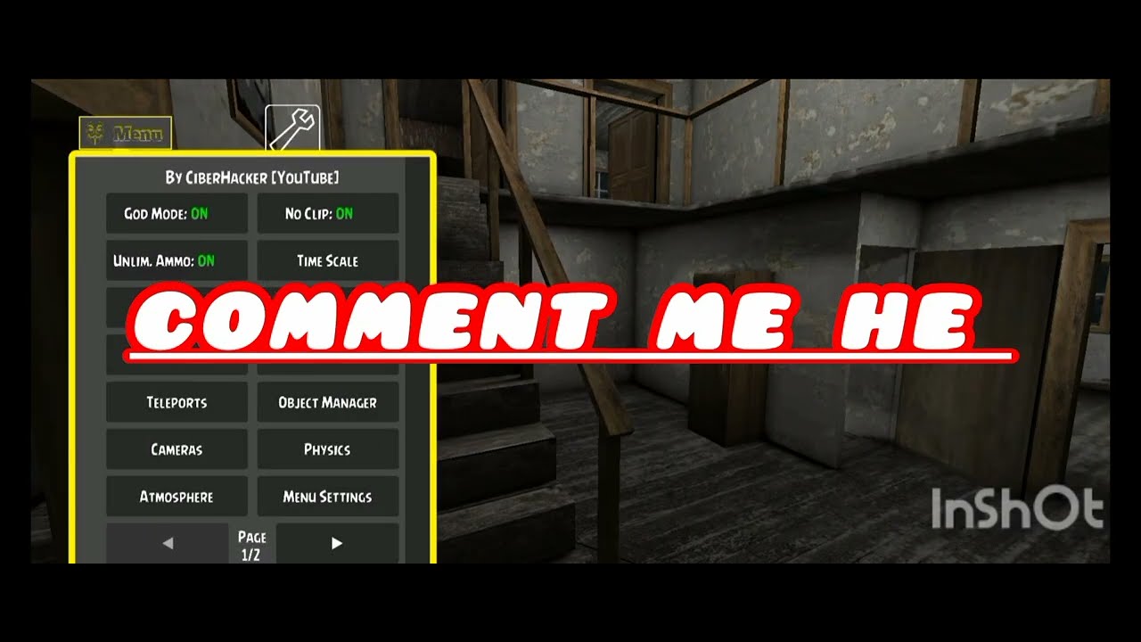 how to granny hack chapter 1😈😎 