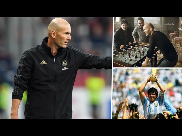 Zidane sobre Maradona: “Hemos perdido a un jugador que era