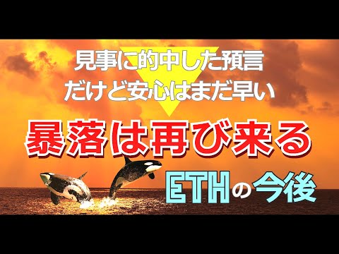 見事に的中した預言、だけど安心はまだ早い、暴落は再び来る［イーサリアム（ETH）の今後］