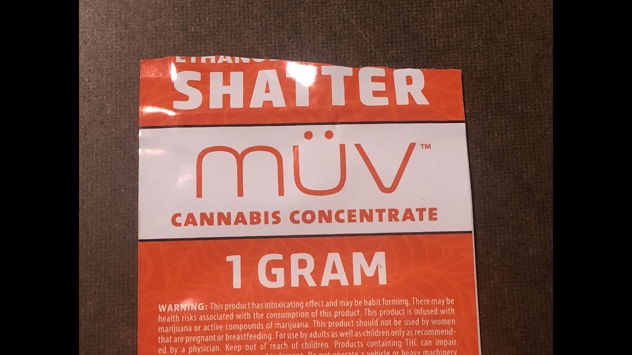 MUV (Altmed) Shatter Medical marijuana review Florida
